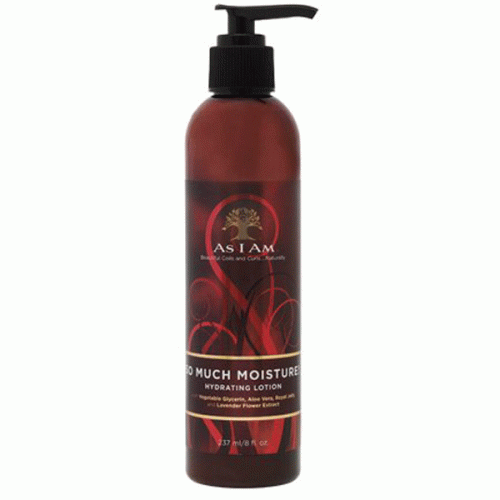 As I Am So Much Moisture! Hydrating Lotion 8oz As I Am So Much Moisture! Hydrating Lotion 8oz